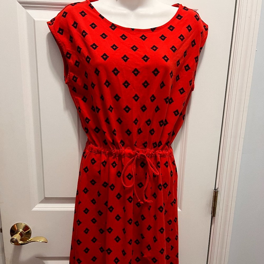 Tommy Hilfiger Knit red sleeveless Dress size M